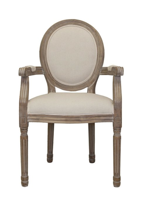 Стул Volker Arm Beige с мягкой обивкой Стул Volker Arm Beige с мягкой обивкой