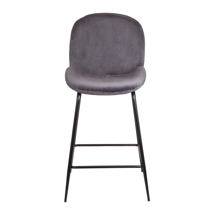 Стул барный Adam серого цвета - купить Барные стулья по цене 7310.0