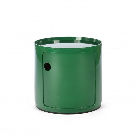 Тумба из пластика зеленого цвета
