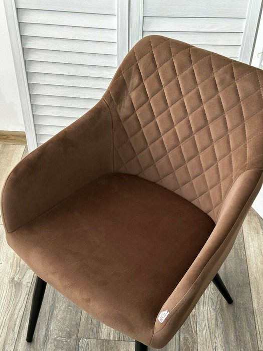 Стул Brandy коричневого цвета - лучшие Обеденные стулья в INMYROOM