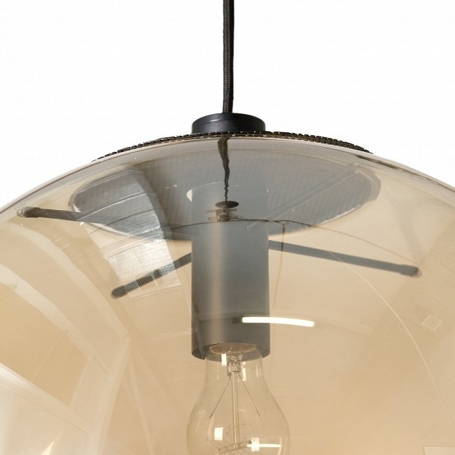 Подвесной светильник Selene с плафоном янтарного цвета - лучшие Подвесные светильники в INMYROOM
