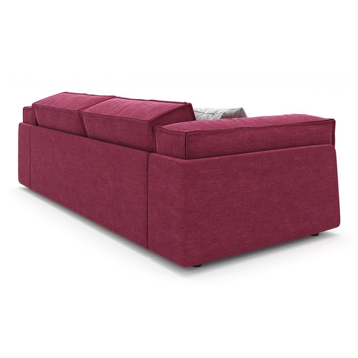 Диван-кровать Vento Classic long  двухместный бордового цвета - лучшие Прямые диваны в INMYROOM