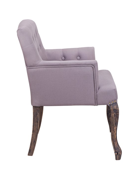 Классические кресла Deron серо-фиолетового цвета - лучшие Интерьерные кресла в INMYROOM