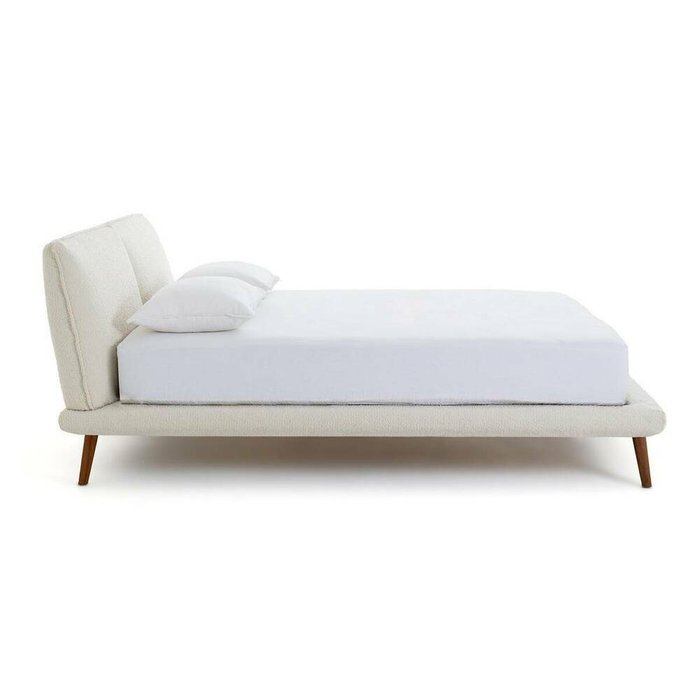 Кровать Aurore Bouclette 180х200 бежевого цвета - купить Кровати для спальни по цене 144386.0