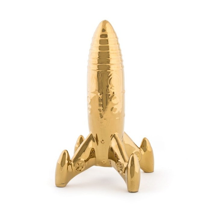 Аксессуар My Spaceship золотого цвета - купить Фигуры и статуэтки по цене 12750.0