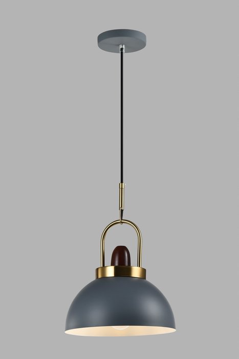 Светильник подвесной Ravenna серого цвета - лучшие Подвесные светильники в INMYROOM