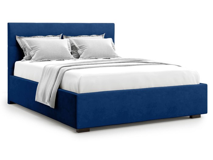 Кровать Garda 180х200 синего цвета с подъемным механизмом  - купить Кровати для спальни по цене 42000.0