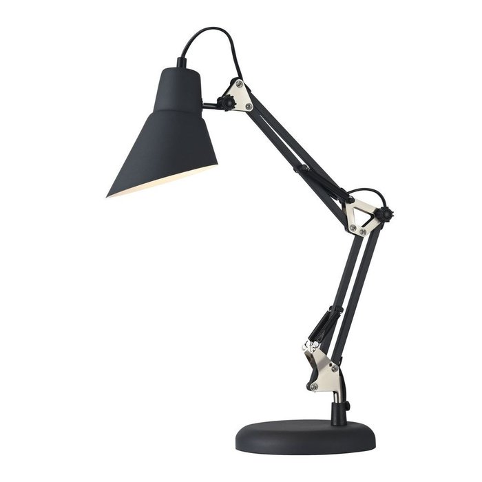 Настольная лампа Zeppo черного цвета
