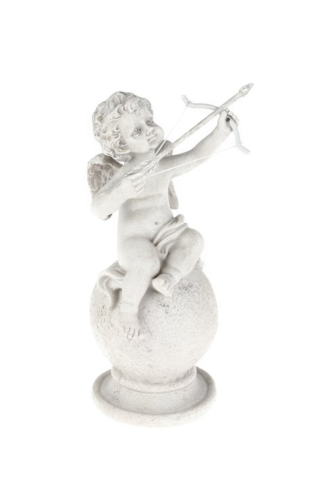 Набор из двух фигур Ангелы Купидоны бежевого цвета - лучшие Фигуры и статуэтки в INMYROOM