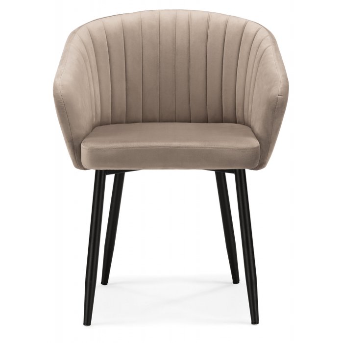 Обеденный стул Корсо бежевого цвета - купить Обеденные стулья по цене 9100.0