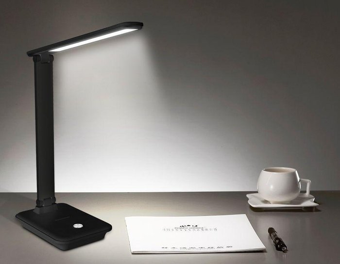 Настольная лампа Desk черного цвета - купить Рабочие лампы по цене 1749.0