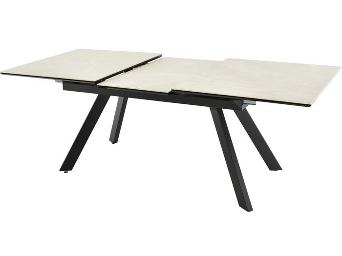 Стол раскладной Como бежевого цвета - лучшие Обеденные столы в INMYROOM