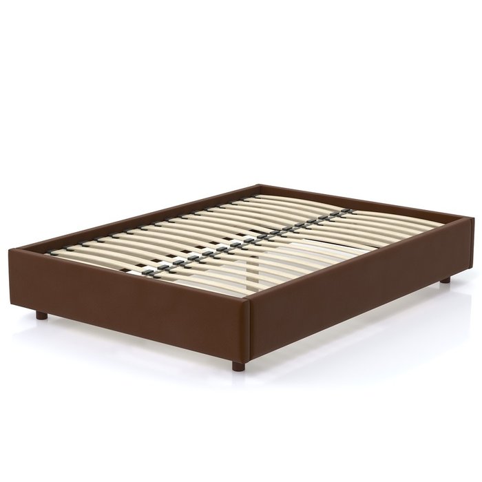 Кровать SleepBox 160x200 темно-коричневого цвета - лучшие Кровати для спальни в INMYROOM