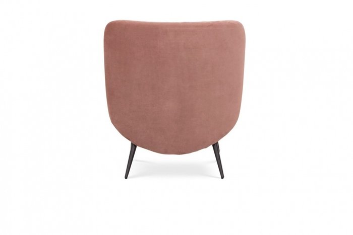 Кресло розового цвета с каркасом из дерева - лучшие Интерьерные кресла в INMYROOM