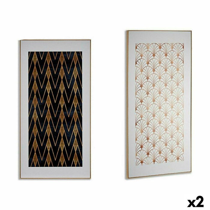 Полотно геометрический 61,5 x 3 x 121,5 cm (2 штук)