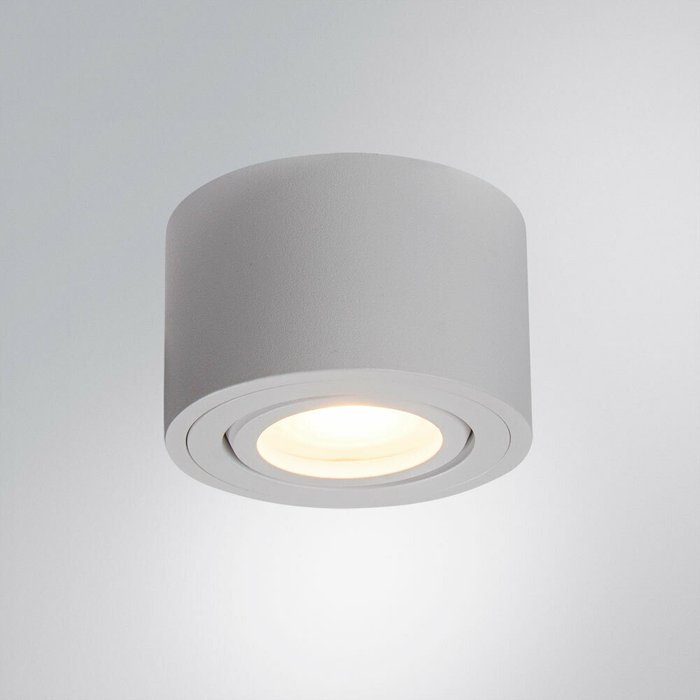 Точечный накладной светильник Arte Lamp UNITO A0550PL-1WH - купить Накладные споты по цене 1380.0 Точечный накладной светильник Arte Lamp UNITO A0550PL-1WH - купить Накладные споты по цене 1380.0