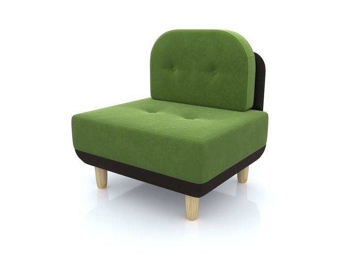 Кресло Торли зеленого цвета - лучшие Интерьерные кресла в INMYROOM
