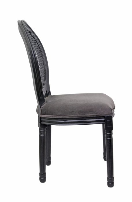 Стул Memos grey темно-серого цвета - лучшие Обеденные стулья в INMYROOM