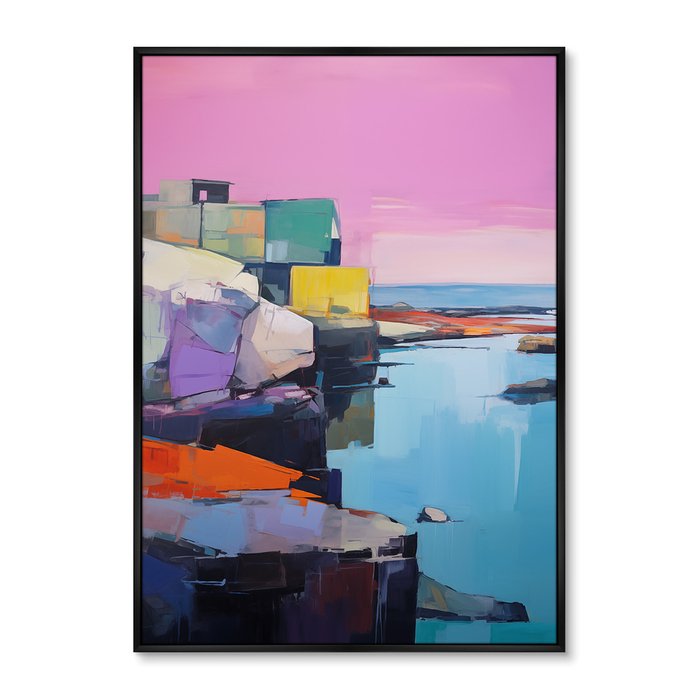 Репродукция картины Landscape collection, To the sea, No 1, 2024г.