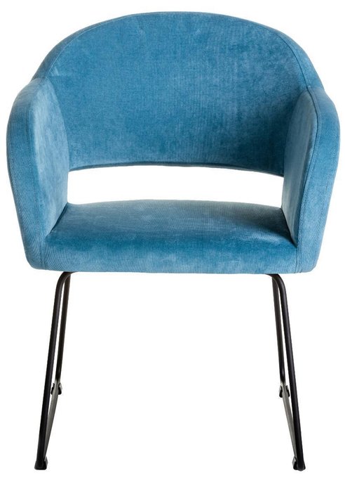 Стул Oscar голубого цвета - лучшие Обеденные стулья в INMYROOM