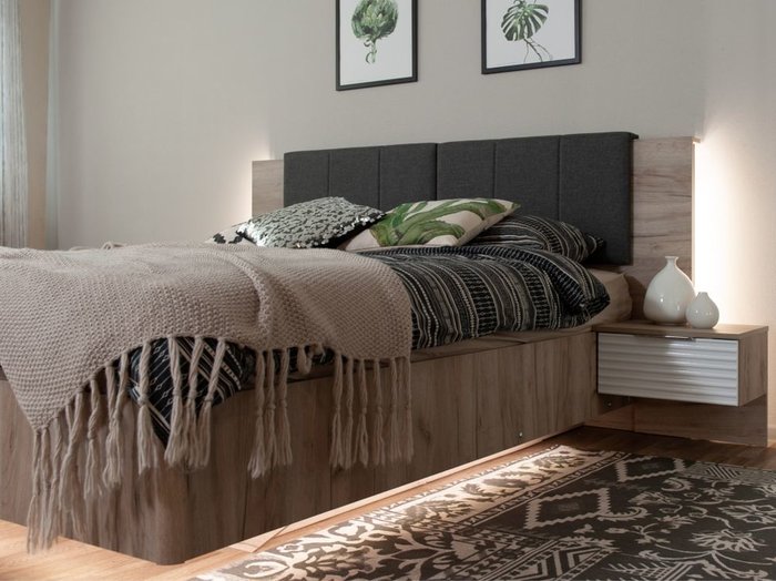Кровать Джулия 160х200 бежевого цвета - лучшие Кровати для спальни в INMYROOM