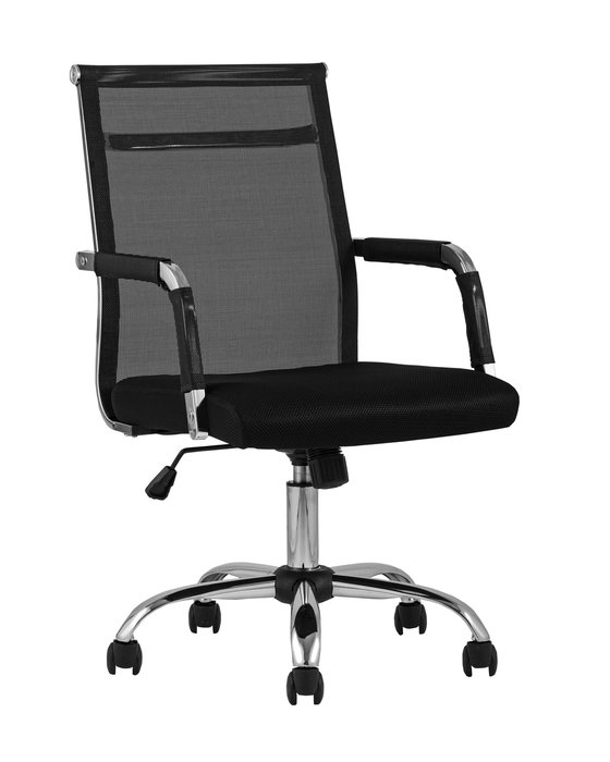Кресло офисное Top Chairs Clerk черного цвета - лучшие Офисные кресла в INMYROOM