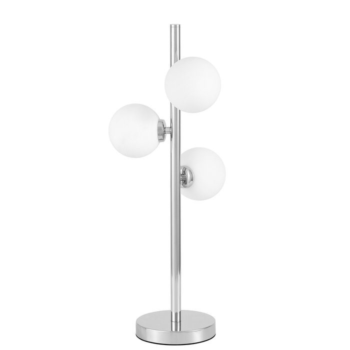 Настольная лампа Lumina Deco LDT 6033-3 CHR - лучшие Настольные лампы в INMYROOM