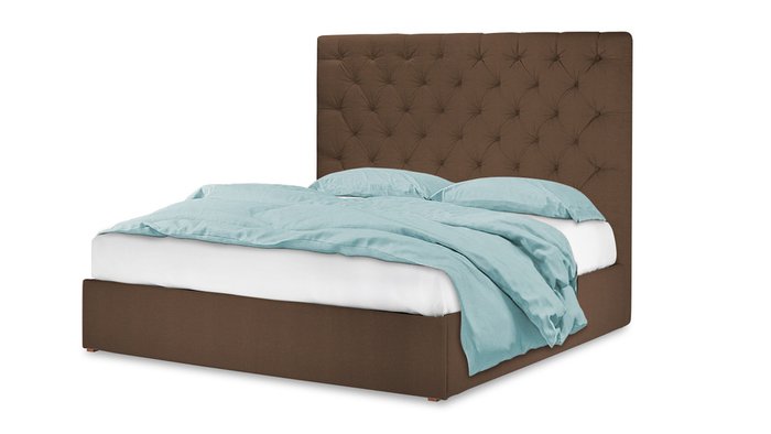 Кровать Сиена 160х200 коричневого цвета