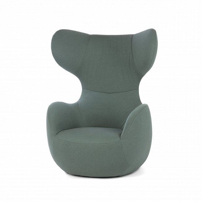 Кресло Topo серо-зеленого цвета
