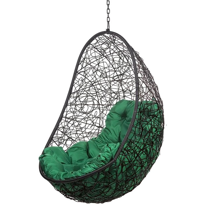 Кресло подвесное Easy черного цвета Кресло подвесное Easy черного цвета