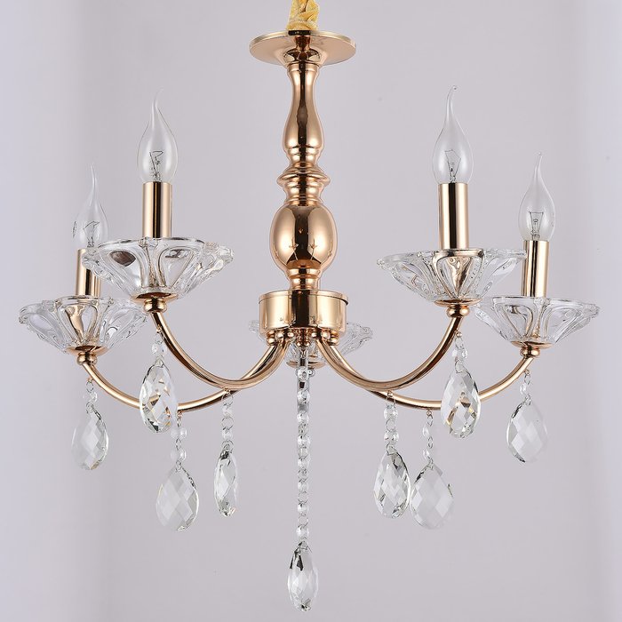 IL1242-5PPA-29 GD светильник потолочный - купить Подвесные люстры по цене 8225