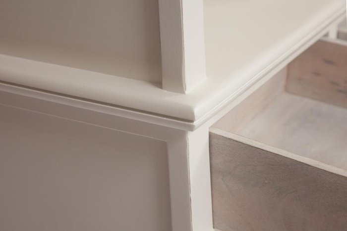 Книжный шкаф Riviera белого цвета - лучшие Книжные шкафы в INMYROOM