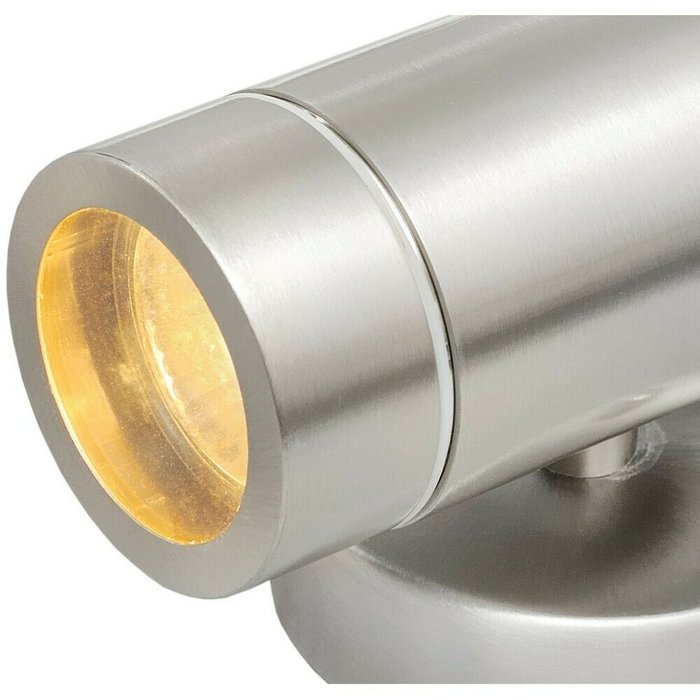 Уличный настенный светильник Меркурий стального цвета - купить Настенные уличные светильники по цене 4430.0