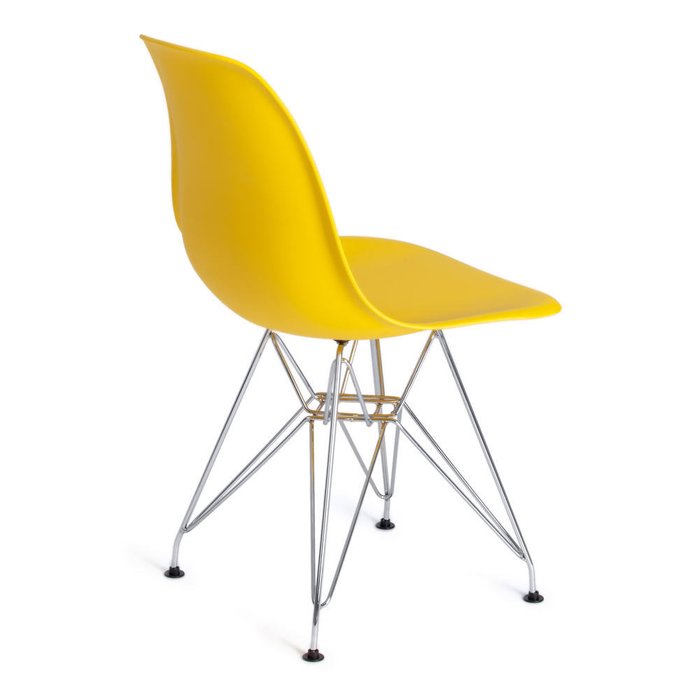 Стул Cindi желтого цвета - лучшие Обеденные стулья в INMYROOM