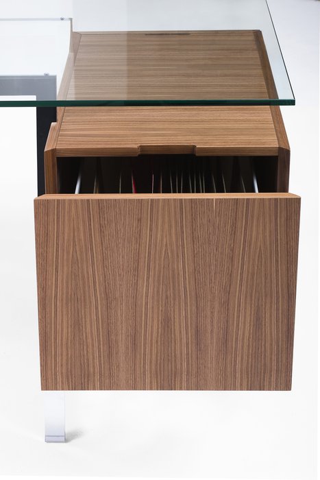 Стол Homework с одним деревянным ящиком - лучшие Письменные столы в INMYROOM