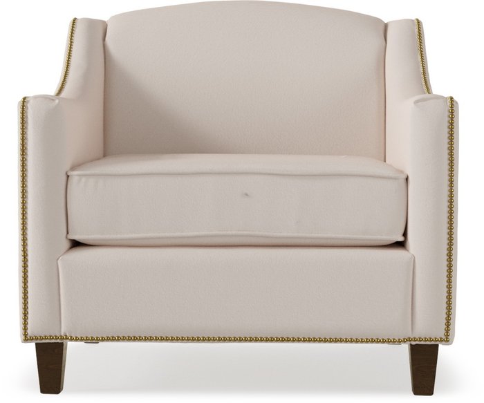 Кресло Рокфорд Cream бежевого цвета - купить Интерьерные кресла по цене 24900.0