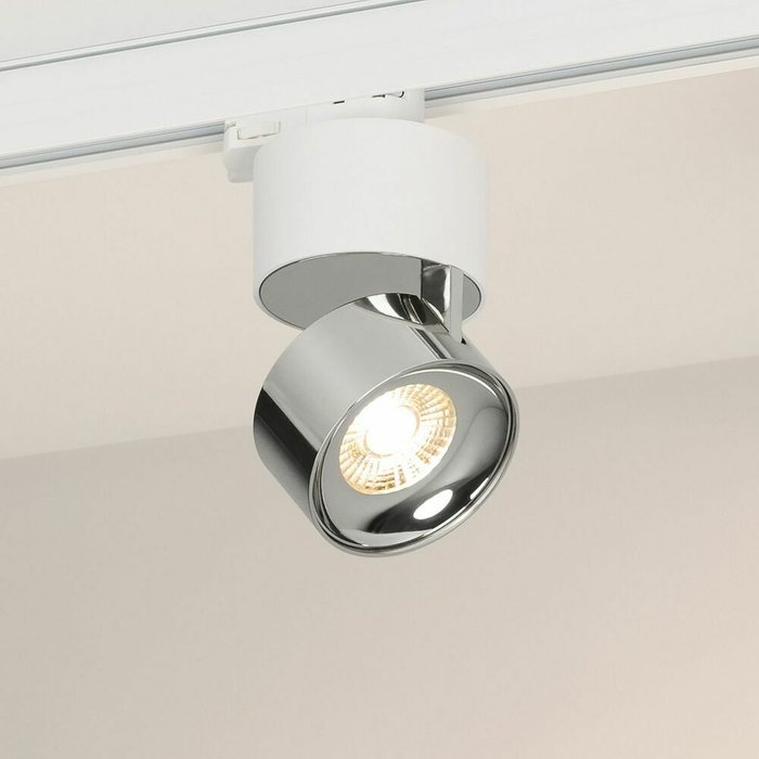 Трековый трехфазный светильник Arlight SP-PLURIO-TRACK-4TR-R77-9W Day4000 038104 Трековый трехфазный светильник Arlight SP-PLURIO-TRACK-4TR-R77-9W Day4000 038104