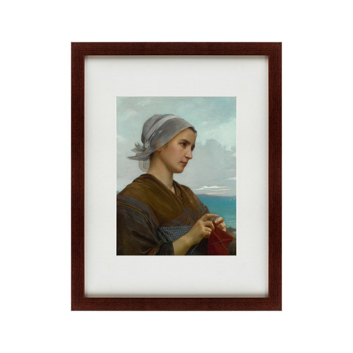 Картина Ricoteuse Bretonne 1871 г. - купить Картины по цене 5995.0