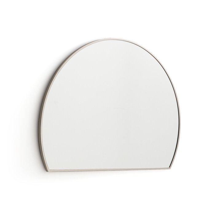 Зеркало настенное с отделкой под никель Caligone серого цвета - купить Настенные зеркала по цене 25342.0