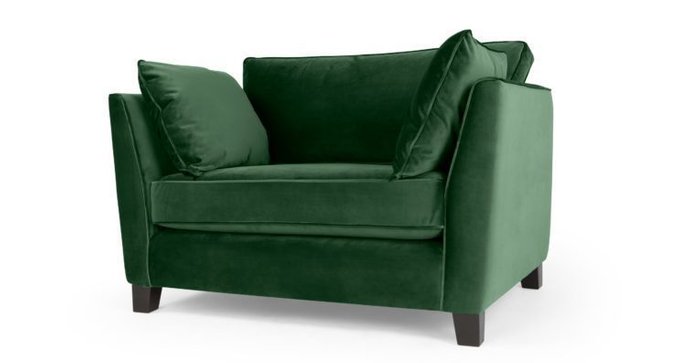 Кресло-кровать Wolsly зеленое - купить Интерьерные кресла по цене 51600.0