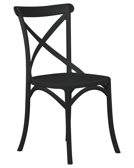 Стул обеденный Mason черного цвета - купить Обеденные стулья по цене 6050.0