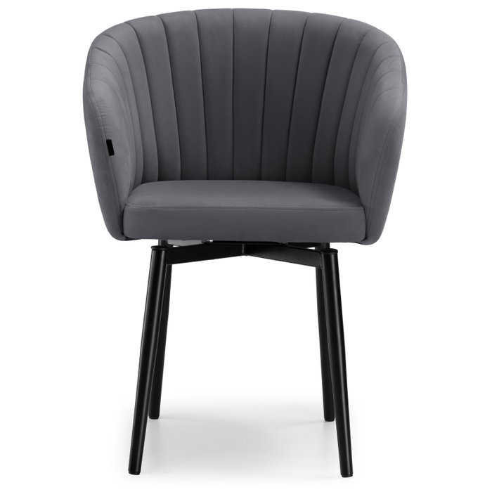 Стул Моншау темно-серого цвета - лучшие Обеденные стулья в INMYROOM