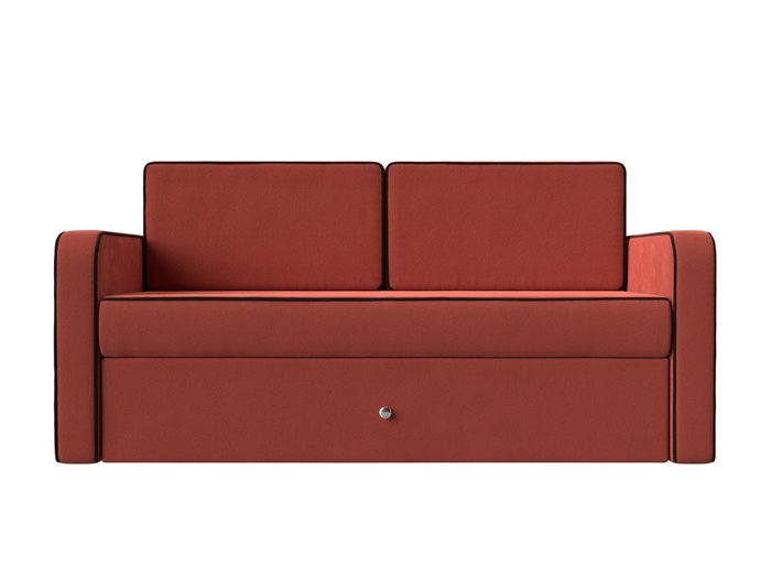 Детский диван-кровать Смарт кораллового цвета - купить Прямые диваны по цене 32999.0