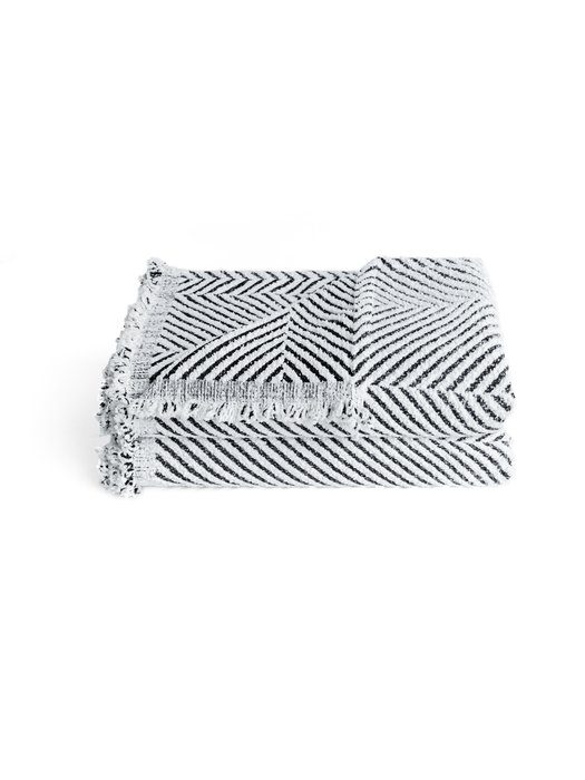 Покрывало Dmi softness rate 180x230 бело-черного цвета