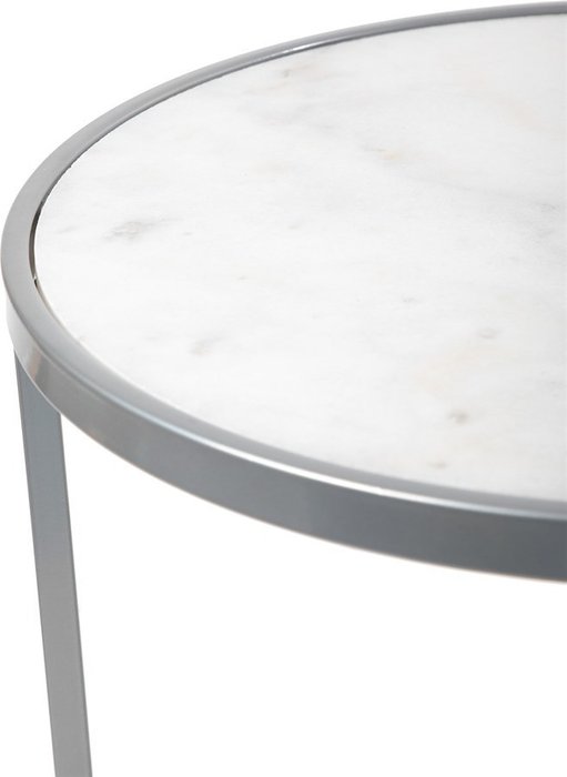 Столик интерьерный с белым мрамором - купить Кофейные столики по цене 11090.0