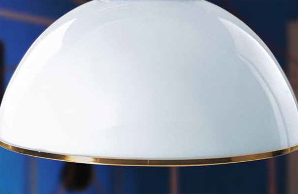 Подвесной светильник Moretti Luce APHRODITE с плафоном из стекла белого цвета - лучшие Подвесные светильники в INMYROOM
