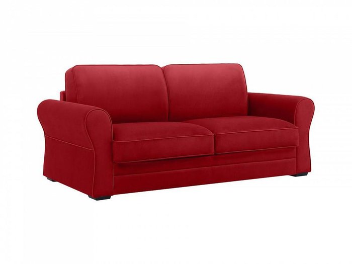 Двухместный диван-кровать Belgian красного цвета - купить Прямые диваны по цене 130806.0