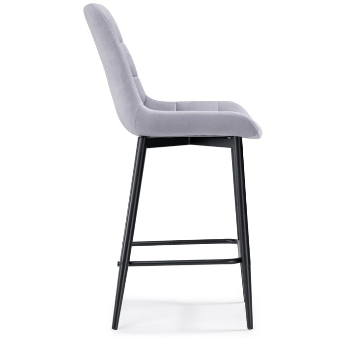 Стул полубарный Алст серо-лилового цвета - лучшие Барные стулья в INMYROOM