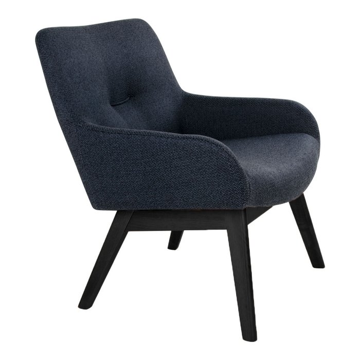 Кресло London темно-серого цвета - лучшие Интерьерные кресла в INMYROOM