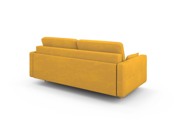 Угловой диван-кровать Берни желтого цвета - купить Угловые диваны по цене 106000.0